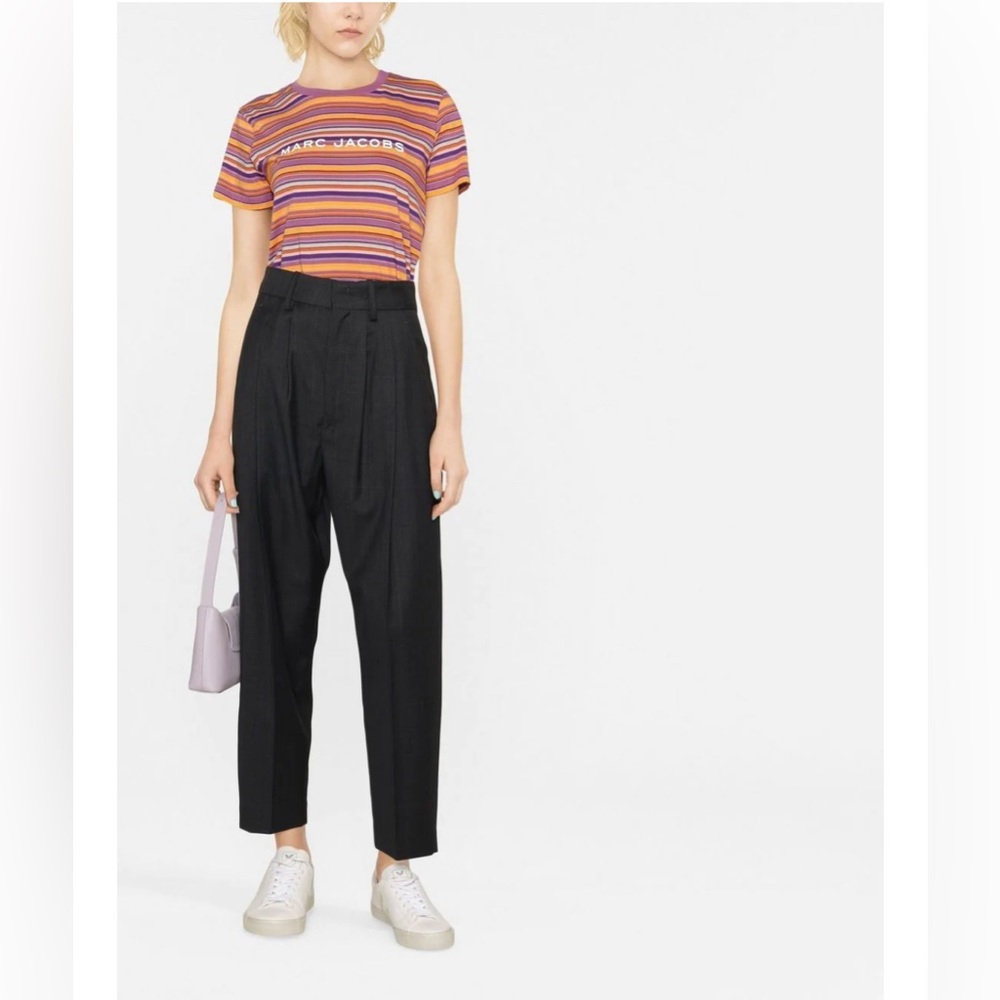 NWOT Isabel Marant Étoile
Ornella wool check pleated trousers